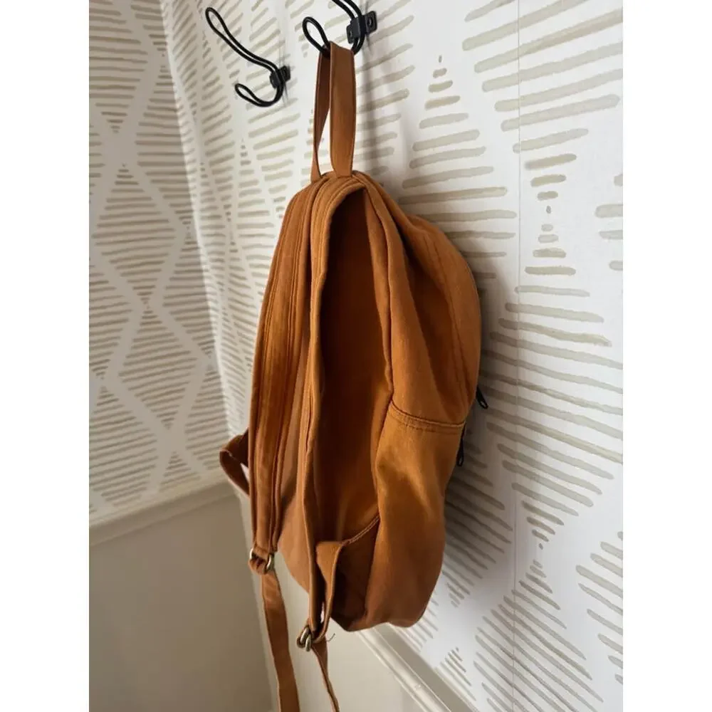 Mushroom Clay Hippie Retro 100% Cotton Tie-Dye Embroidery Patch Backpack